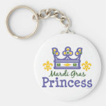 Mardi Gras Princess Key Chain