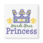 Mardi Gras Princess Magnet