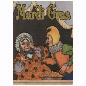 Mardi Gras Punch and Judy shirt