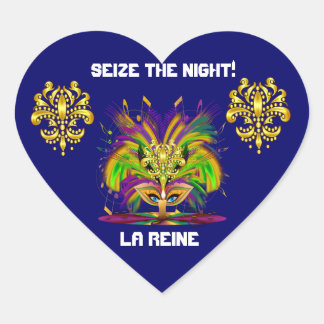 mardi gras stickers