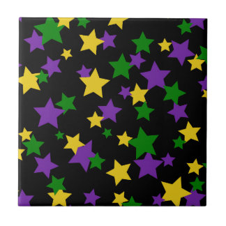 mardi gras ceramic tile