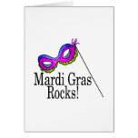 Mardi Gras Rocks Mask cards