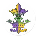 Mardi Gras Royalty stickers