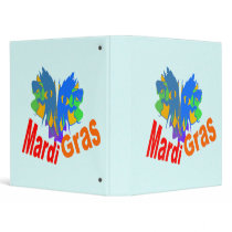 Mardi Gras Split Mask Binders