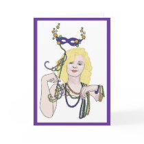 Mardi Gras Star Card