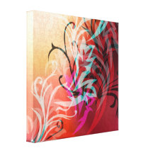 Mardi Gras Stretched Canvas Print