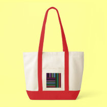 "Mardi Gras" Stripes Bag bags