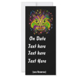 Mardi Gras The Queen Style 3 Plse View Notes Personalized Rack Card