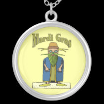 Mardi Gras Tree Man necklaces