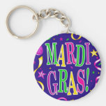 MARDI GRAS VALENTINES DAY 2010 KEY CHAINS