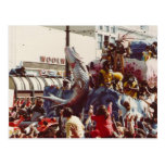Mardi Gras Zulu Float Post Card