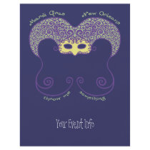 Mardi Mask flyers by kbilltv Mardi Mask flyers