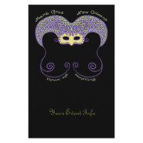 Mardi Mask stationery