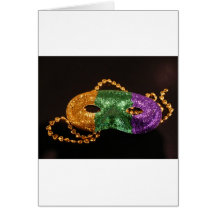 Mardi Party Card
