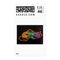 Mardi Party Postage Stamp