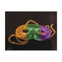 Mardi Party Post Card