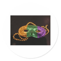 Mardi Party Stickers