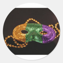 Mardi Party Sticker