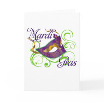 MardiGras Greeting Cards