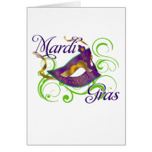 MardiGras Greeting Cards