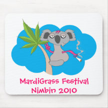 MardiGrass Festival Nimbin 2010 Mouse Pad