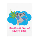 MardiGrass Festival Nimbin 2010 Postcard