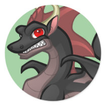 Marduk Dragon Sticker (close-up)