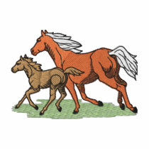 Mare and Foal embroidered shirts by ZazzleEmbroidery Mare and Foal embroidered shirts