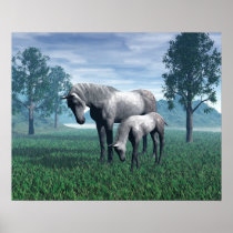 Mare and Foal Posters