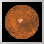 Mare Australe region of Mars