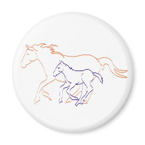 MareFoal button magnets by brookhouse MareFoal button magnets