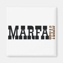 Marfa Texas Fridge Magnet