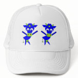 Margaret - Blue Cow Trucker Hats