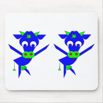Margaret dancing Gass-Ballet Mouse Pad