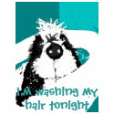margaret frasers art 001, I,m washing my hair t... t-shirts