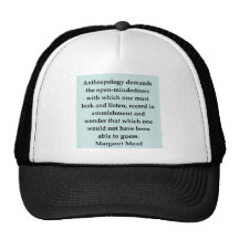 margaret mead quote mesh hat