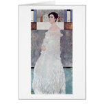 Margaret Stonborough-Wittgenstein By Gustav Klimt Card