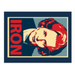 Margaret Thatcher "Iron" Postcard