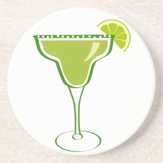Margarita Cocktail Sandstone Coaster coaster