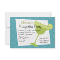 Margarita Party Personalized Announcement