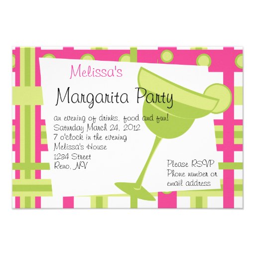 Margarita Party Invite