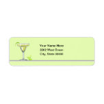 Margarita Party Return Address Label