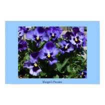 Margie's Pansies posters