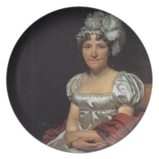 Marguerite Charlotte David plate