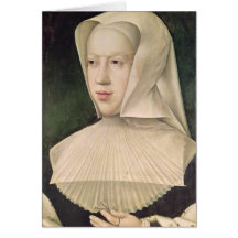 Marguerite de Habsbourg  Duchess of Savoy Greeting Cards