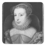 Marguerite de Valois  Queen of Navarre Square Stickers