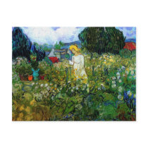 Marguerite Gachet in the Garden, Vincent van Gogh Postcard