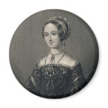 Marguerite Queen of Navarre by John J. Hinchliff magnets