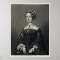 Marguerite Queen of Navarre by John J. Hinchliff Print