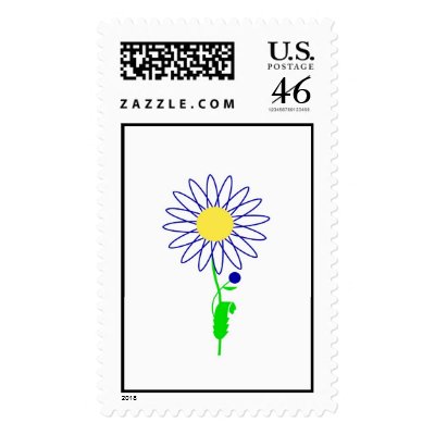 Margurite Postage Stamps by lonvig